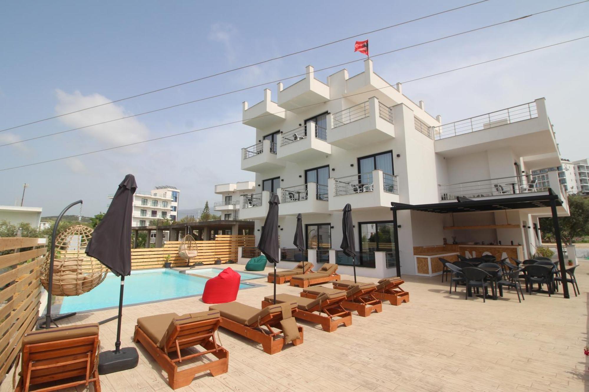 Noa Boutique Hotel Ksamil Szoba fotó