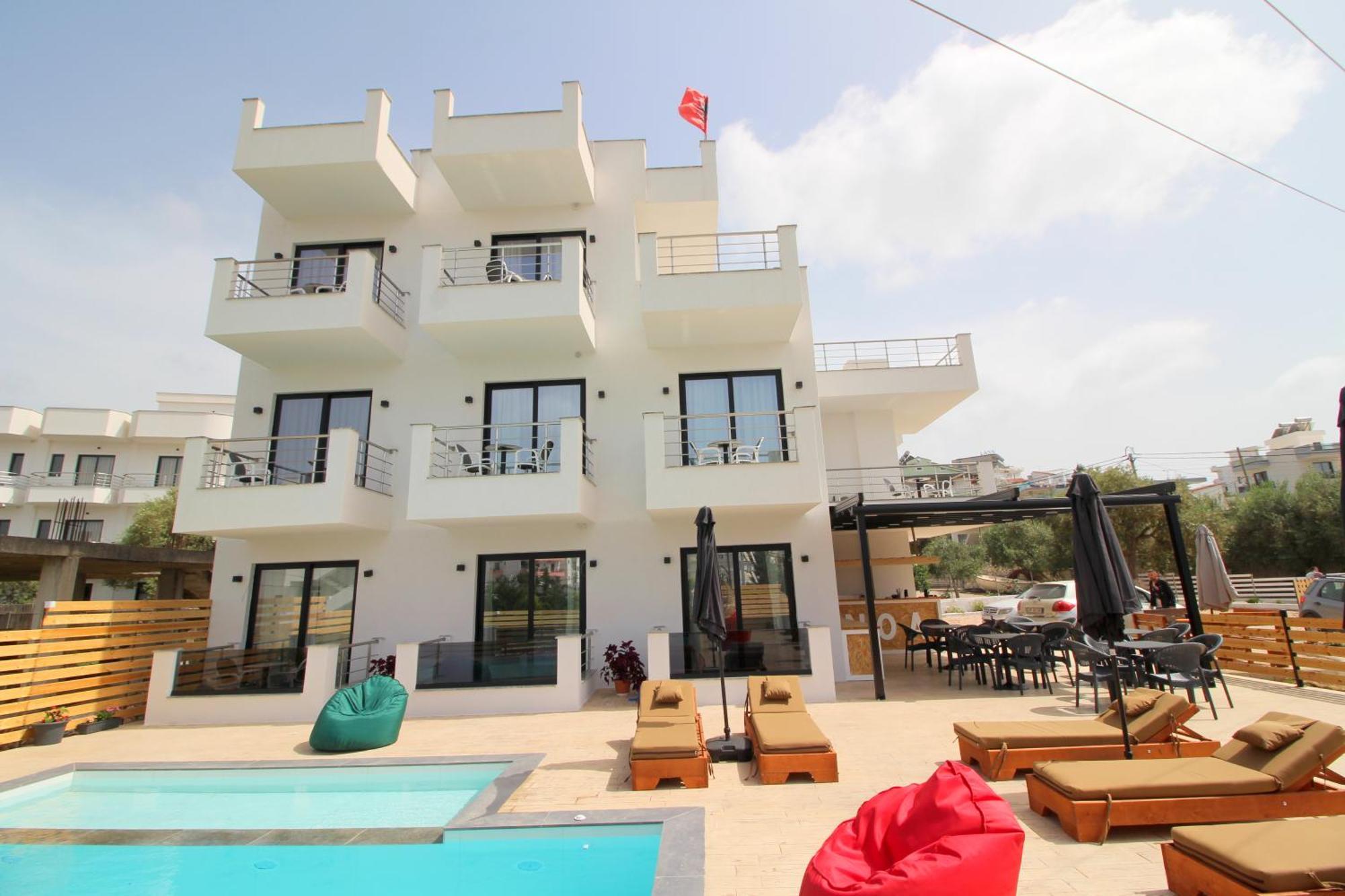Noa Boutique Hotel Ksamil Szoba fotó