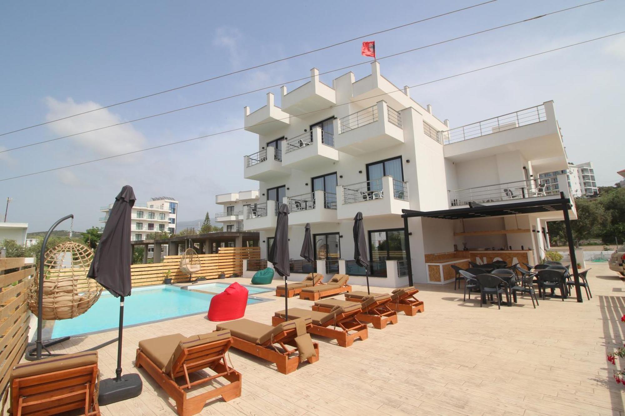 Noa Boutique Hotel Ksamil Szoba fotó